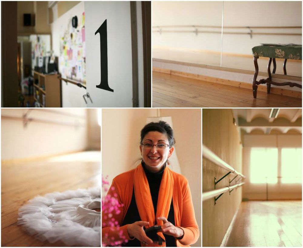 Instalaciones y profesora de Arabesc