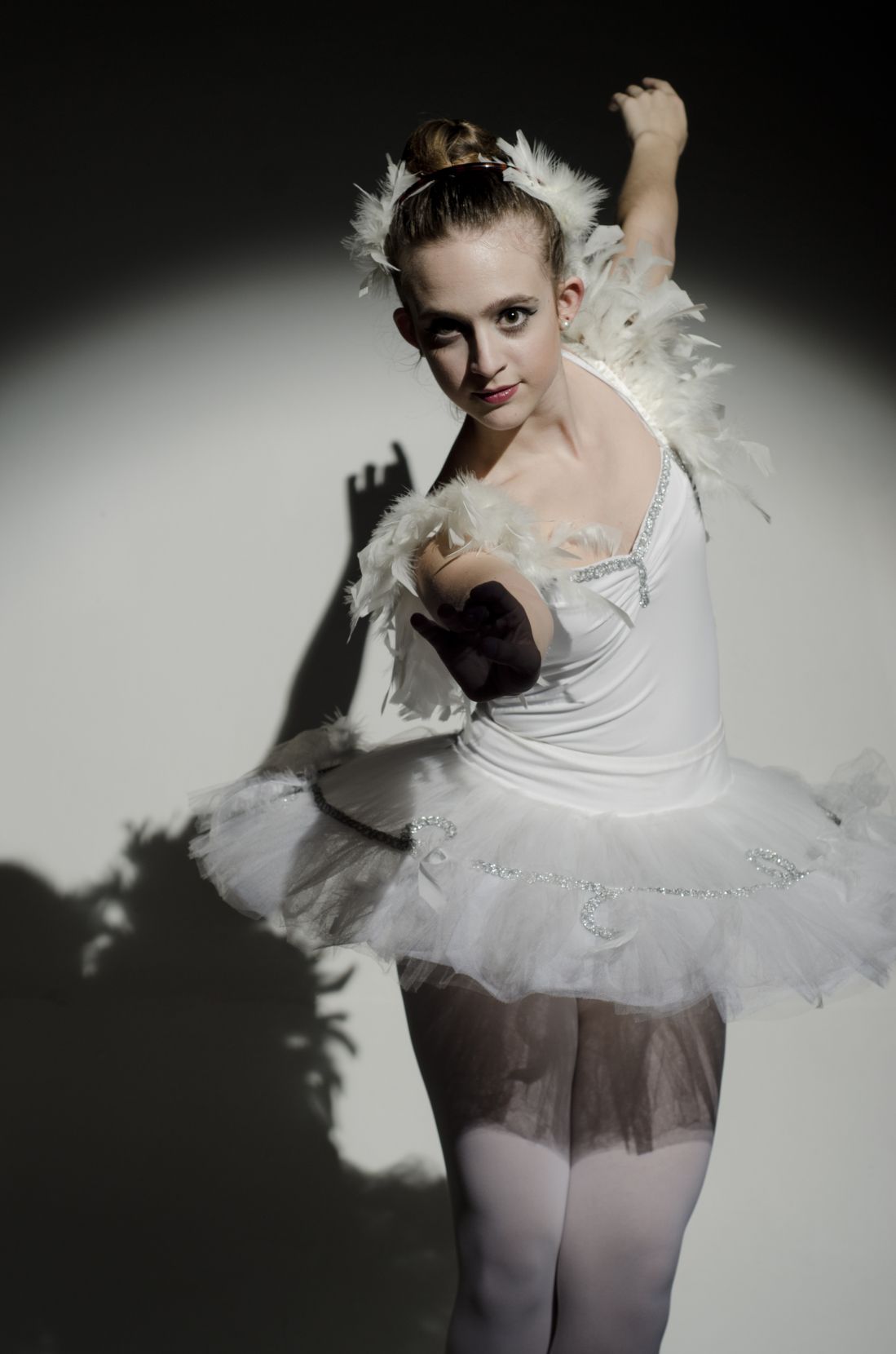 Bailarina del lago de los cisnes