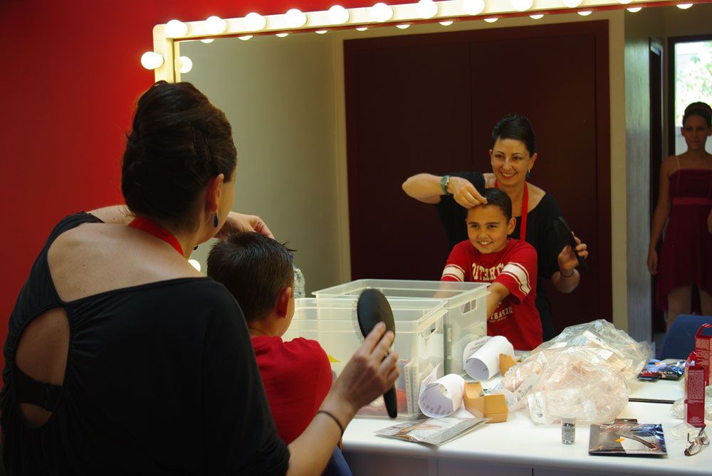 Camerino de bailarinas